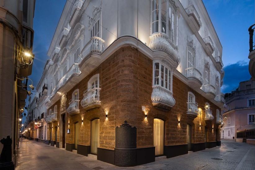 Aurea Casa Palacio Sagasta Cádiz Buitenkant foto